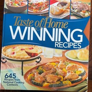 Taste of Home Winning Recipes Cookbook